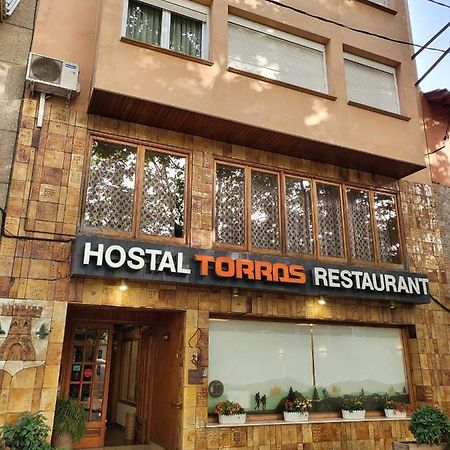 Hostal Torras Sant Hilari Sacalm Zewnętrze zdjęcie