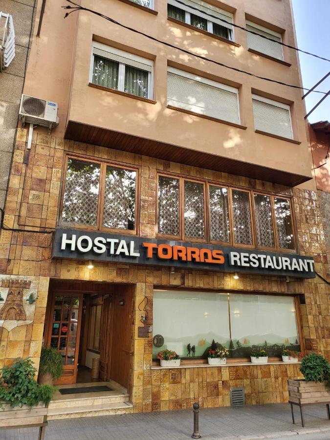Hostal Torras Sant Hilari Sacalm Zewnętrze zdjęcie